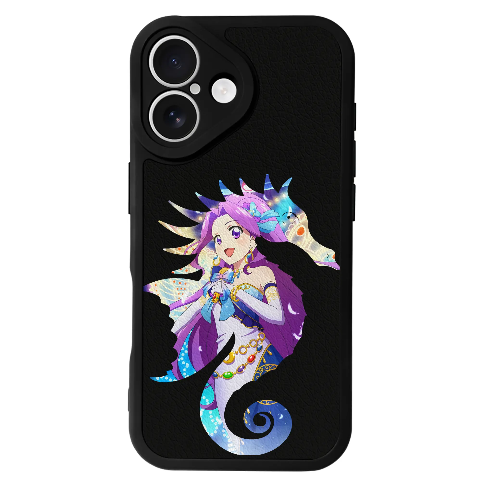 アイカツ グッズ 神崎 美月 - IPhone 16シリーズ対応 ・ シリコンスマホケース ・ レザー調 ・ 高精度フィット ・ 耐衝撃 ・ ワイヤレス充電対応 ・ 精密カット